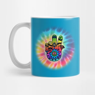 Peace Hamsa Mug